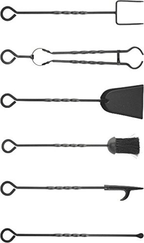 Midnight Black Ring Handle Toasting Fork Only
