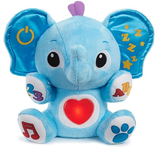 Little Tikes My Buddy Triumphant Plush Toy - Grows with Baby 6 to 24 Months - Fun Textures, Cuddles and Tickles - Teaches Alphabet, Counting and More - Over 200 Songs, Sounds, and Phrases