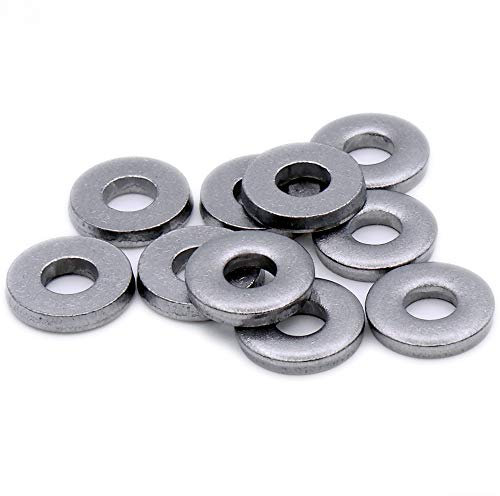 Rondelle plate M6 (6 mm) (très résistante) – Acier inoxydable (A2) (lot de 20)