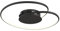 Lindby LED Deckenleuchte 'Joline' (Modern) in Schwarz aus Metall, Lampe, LED-Deckenlampe, Deckenlampe, Wohnzimmerleuchte