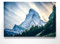 Atemberaubende Leinwand Bergbilder - Matterhorn - als 120x80cm großes XXL Leinwandbild. Wandbild als Hintergrund und Deko für Wohnzimmer & Schlafzimmer. Aufgespannt auf Holzrahmen