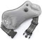 InnovaGoods - Borsa Acqua Calda Elettrica Ricaricabile, Design Ergonomico, Riscaldamento Rapido 8 min, Mantiene Calore 6 ore, Sicurezza Antisurriscaldamento, 400W, Grigio, Nylon