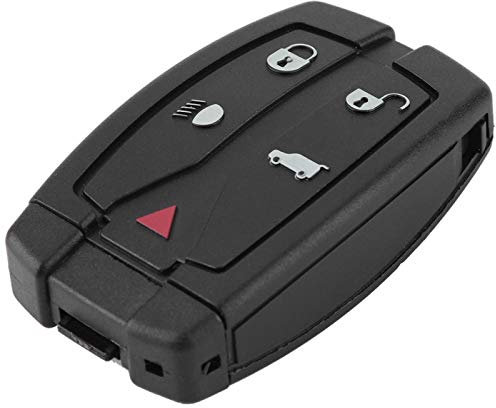 Remote Key, 5 Button Car Keyless Entry Remote Control Key Car Remote Key PFC7953, Chip for Land Rover Freelander 2 434MHz