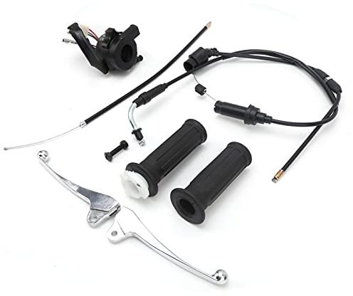 pw 50 drosselklappenvergaser Gasgriff Gaszug, Gasgriff Kabel Bremshebel Zündschalter Kit Ersatz für YZinger 50/PeeWee PW50