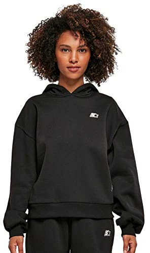 STARTER BLACK LABEL Damen Ladies Starter Essential Oversized Hoody Black, XL