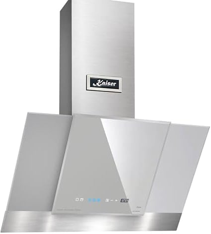 Kaiser AT 8438 FW Eco | Grand Chef 80cm Cooker Hood | White Wall Mounted Chimney Kitchen Extractor Fan