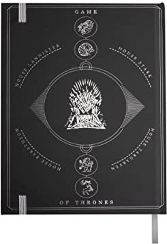 Cinereplicas Game of Thrones - Westeros Hardcover Notizbuch mit faltbarer Karte 160p 14.5 * 21cm 120p 14.5 * 21cm - Offizielle Lizenz