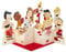 Hallmark Peanuts Jumbo-Pop-Up-Karte zum Valentinstag (Snoopy at Mailbox) für Kinder, Lehrer, Kollegen