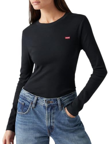 Levi's Damen Essential Housemark Long-sleeve Tee T-Shirt