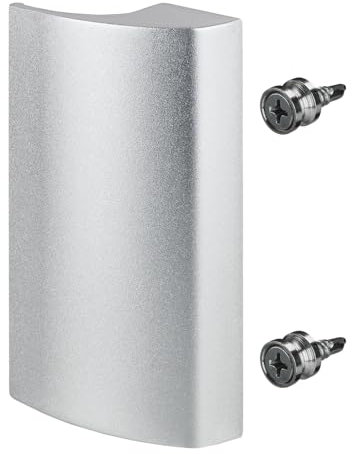 SOTECH maniglia per porta da balcone SEJA II alluminio grigio argento anodizzato 85 x 40 x 20 mm maniglia per porta da esterno