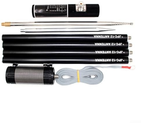 Multiband HF Antenna,JPC-12 7MHz-50MHz 100W 8-Band HF Portable Shortwave GP Antenna QRP,For Ham Radio