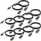 DisplayPort to HDMI Cable 4K 10-Pack, 3 FT 4K DP to HDMI HDTV Cables Uni-Directional Display Port to HDMI Cord Compatible for TV, Dell, Monitor, Projector, Desktop, AMD, Lenovo, HP, ThinkPad and More
