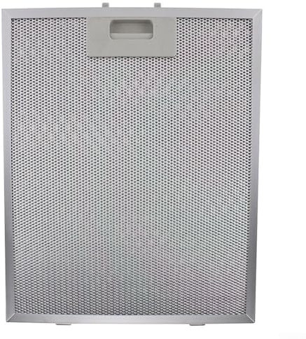 Cooker Hood Filter Replacement 350 X 285 X 9mm, 5-Layer Aluminum Mesh Cooker Hood Vent Filter, Cooker Hood Mesh Cover Kitchen Extractor Fan Vent Aluminum Range Hood Grease Filters