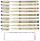 Pigma Mirron Sakura 01 – Set mit 9 Farben, Set mit 9 Finelinern