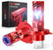 Torchbeam H4 LED Canbus Bombillas, 100W, 24000LM, 6500K Blanco Frío, Bombillas de Recambio para Bombillas Halógenas con Diseño 1:1, Plug and Play, Paquete de 2