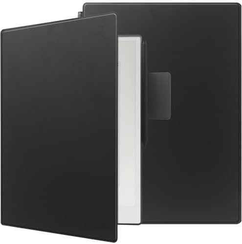 HoYiXi Hülle für 11.8” Remarkable Paper Pro Color Display Tablet (2024 Released),Magnetische Adsorption,Stifttasche,Schlankes Book Folio Design,Remarkable Paper Pro 11.8” Case,Auto Sleep/Wake,Schwarz
