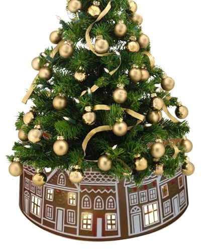 Weihnachtsbaum Rock Halskette, LED Weihnachtsbaum Halskette - Gewürzhaus Weihnachtsbaum Halskette LED Rock Halskette | Wiederverwendbarer Baumringhalter, Hi Urlaub Supplies