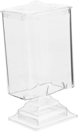 LALADEFIEE Cotton Pads Holder Dispenser Stylish Lighthouse Container for Nail Wipes Makeup Pads Cosmetics Dustproof Storage Organizer for Vanity Travel Use Compact Design for Spaces