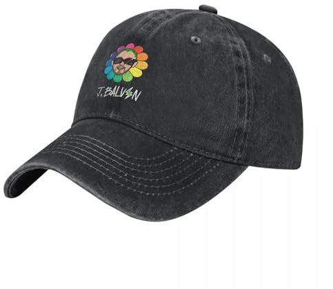 OAAJKOAM JJ Balvin Cappello Multicolore con Visiera da Donna Cappellino con Visiera Personalizzato Intelligente