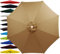 Reemplazo toldo para sombrilla con 6/8 Varillas, 200/230/250/270/300/350cm protección UV Tela de toldo de Repuesto para sombrilla Exterior, Tela de Repuesto para sombrilla
