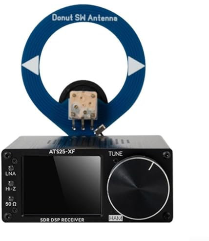 Zoegneer ATS25-XF Full-Band Radio Receiver Chip SI4732-A10 Portable Digital Decodierung WiFi Sync Wiederaufladbarer Lithium Akku FM AM SSB CW