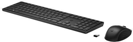 HP 655 - Tastatur-und-Maus-Set - 100% - Full Size - kabellos - 2.4 GHz - QWERTY - Englisch - Schwarz - Smart Buy