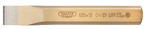 Draper 51596 Expert Flat Cold Chisel, 18mm x 125mm