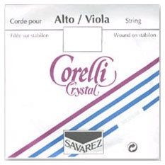 Corelli Viola Saiten Crystal D Nylon/Alu. Umsponnen Light 732L
