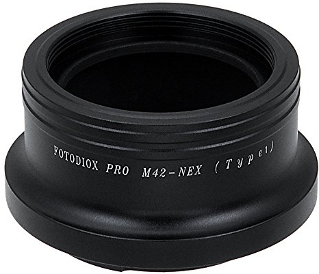 Fotodiox Pro Lens Mount Adapter Compatible with M42 Type 2 Lenses on Sony E-Mount Cameras