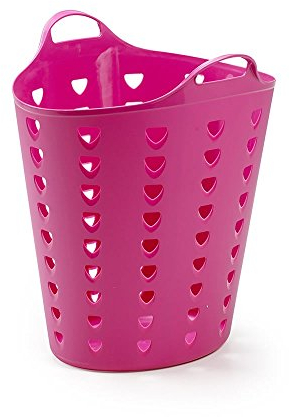Kreher Flexibler 65 Liter Tragekorb Flexi Tub (Fuchsia)