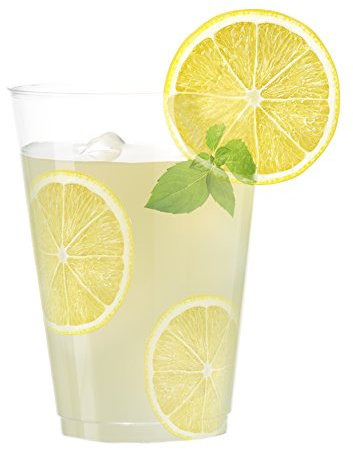 Embellish Crystal Clear Hard Plastic 12oz Party Tumblers/Cups 20 Count by Embellish