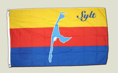 Flagge Deutschland Sylt - 90 x 150 cm