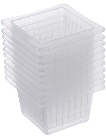 Cabilock 10st Aquaponik Balkon Pflanztopf Boden Saftige Töpfe Kulturtopf Ohne Erde Blumenerde Zimmerpflanzen Blumentöpfe Hydroponischer Turm Orchideentopfmischung Anlage Grüne Pflanzen