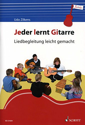 Jeder lernt Gitarre - arrangiert für Gitarre - Akkorde [Noten / Sheetmusic] Komponist: ZILKENS UDO [Gebundene Ausgabe]