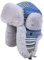 Insun Unisex Wintermütze Gestrickt Fliegermütze Pilotenmütze Russenmütze Ohrenschützer Blau S Hut Umfang 56cm