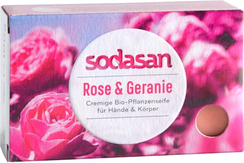 Feste Seife Rose & Geranie 6 x 100 g