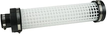 Koi Herdecke Set Filtersiebrohr L= 100 cm - Ø110 mm x Ø63 mm, weiß auch Ansaugkorb für Pumpen verwendbar