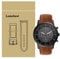 LvBu Armband Kompatibel mit Fossil Collider HR - Quick Release Leder Classic Ersatz Uhrenarmband für Hybrid Smartwatch (Braun)