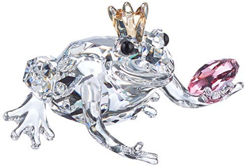 Swarovski 5492224 with Love Figurine, Kristall, Weiß/Gold/Pink, 3.4 x 3.8 x 3.5 cm