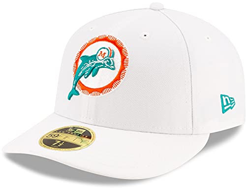 New Era 59Fifty Low Profile Cap Retro Miami Dolphins - 7 5/8