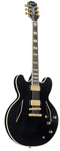 Epiphone Emily Wolfe Sheraton Stealth - Halbakustik Gitarre