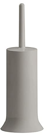 Gedy G-Peter Scopino WC Tortora Chiaro, Misure e Peso: 41X14X14 CM & 0,3 kg, Scopettino WC Realizzato in resine termoplastiche, Scopino Bagno Design di R&S, 2 Anni di Garanzia
