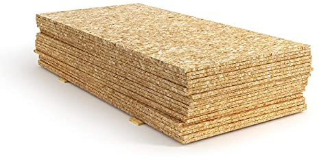 OSB3 Grobspanplatte Spanplatte Platten Grobspanplatte OSB Verlegeplatte Holzplatte Feuchtraum-geeignet (22mm, 125 x 60 cm)