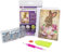Ideen mit Herz Diamond-Painting-Grußkarte | Strass-Edition | Din B6 | 370 g/m² | inkl. Steine, Umschlag & Werkzeug … (Hase 01)