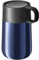 WMF Impulse Travel Mug, Thermobecher Edelstahl 0,3l, Automatikverschluss, 360°-Trinköffnung, Kaffeebecher to go hält Getränke 6h warm/ 12h kalt, blau
