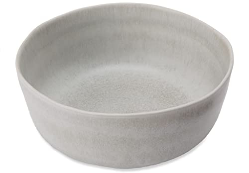 URBANARA Saladier Malhou – 10 x 27 cm, vert pâle, 100 % pierre, faïence – service de table bol de camping en plein air vaisselle de pique-nique Ramen Bowl