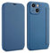OUBELI Hülle für iPhone 15 Plus Handyhülle Premium PU Leder Flip Klapphülle Tasche Case Flüssige Silicone Case [Standfunktion] [Kartenfächern] Schutzhülle (blau)