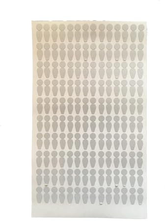 Floordrobe Clothing Reflective Dot Stickers for Golf Launch Monitors (420)