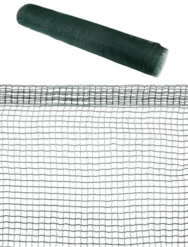IlGruppone Rotolo Rete Antigrandine A Doppia Trama Extra Rinforzata Antistrappo Lunghezza 10 Metri Varie Altezze Ammortizzante di Facile Installazione Protezione Auto Orti Coltivazioni - 2.0x10Metr