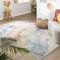 FRAAI | Home & Living Boho Teppich - Joya Waves Bunt - Kurzflor - Gewellt - Boho - Wohnzimmer, Schlafzimmer - Carpet